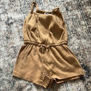 4/$20 Old Navy Tan Romper 3-6 Months